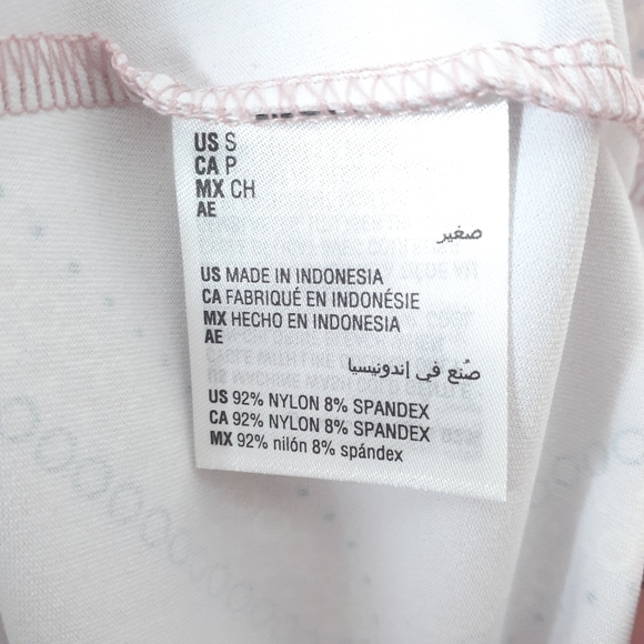 Charter Club Top S 1/4 Zip Pink Blue 223 - Picture 5 of 7